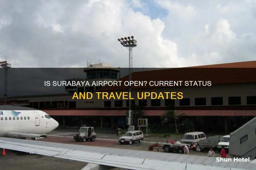 is surabaya airport open