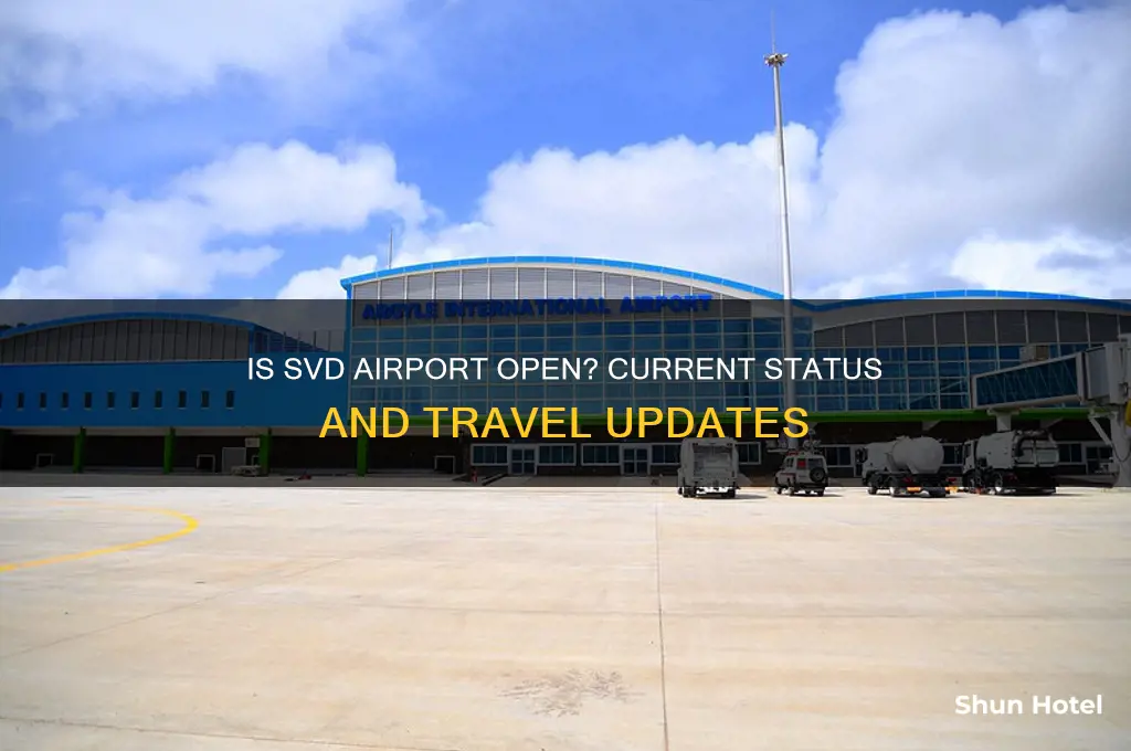 is svd airport open