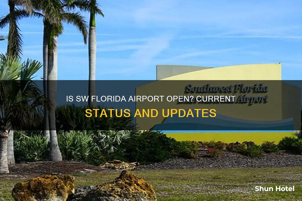 is sw florida airport open