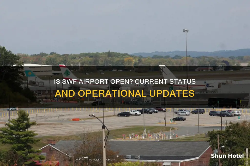 is swf airport open