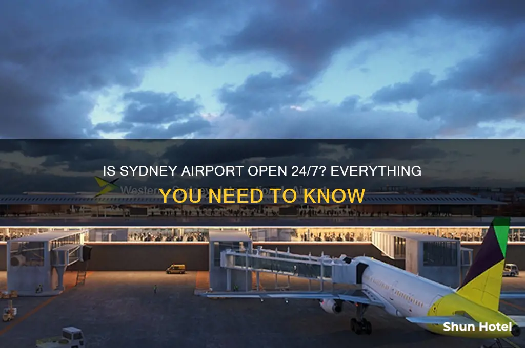 is sydney airport open 24 hours