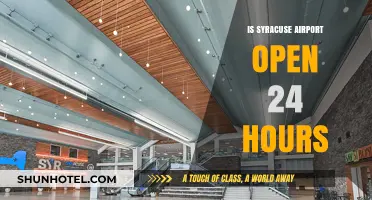 Is Syracuse Airport Open 24/7? Operating Hours Explained