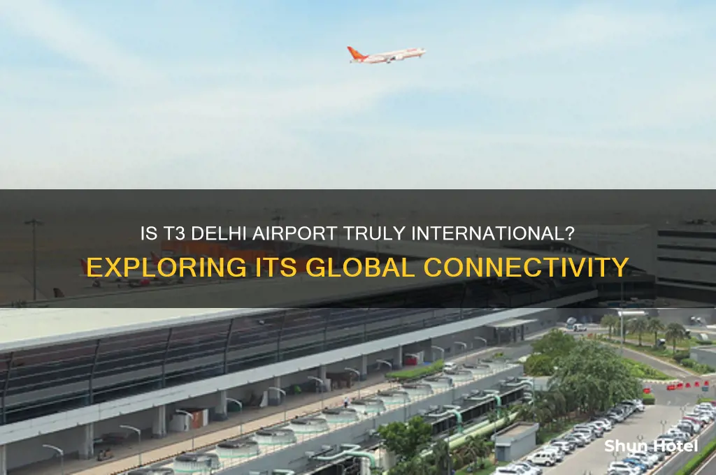 is t3 international airport delhi