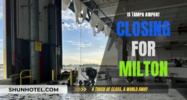 Tampa Airport: Closing for Milton?