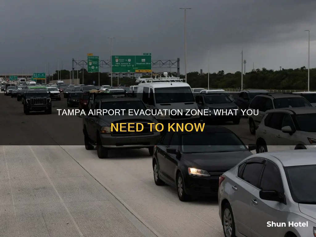 is tampa airport in evacuation zone