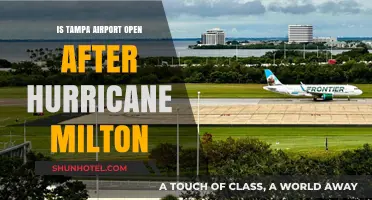 Tampa Airport Status Post-Hurricane Milton: Open or Closed?