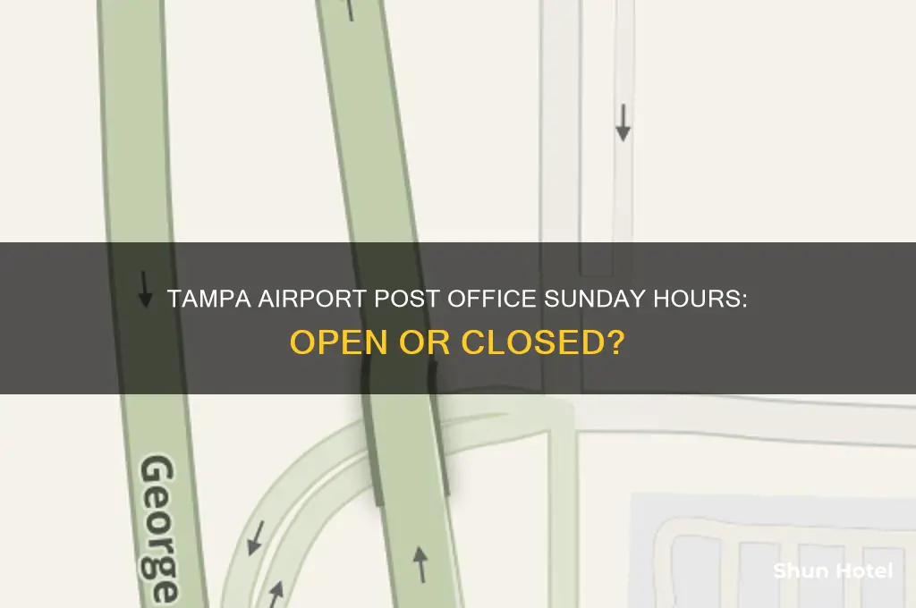 is tampa airport post office open on sunday