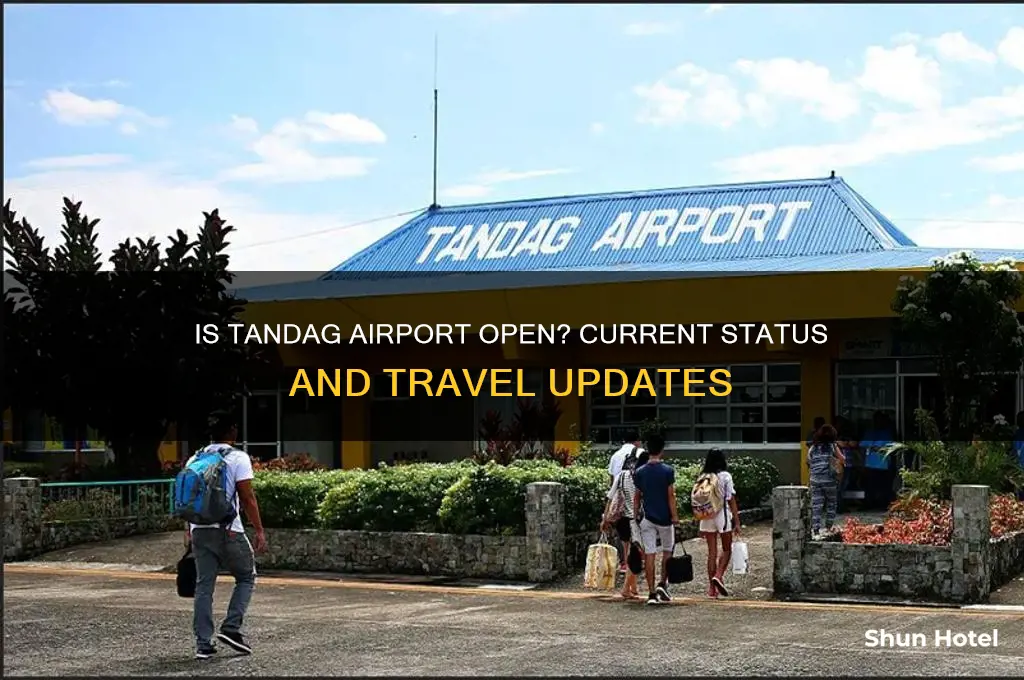 is tandag airport open