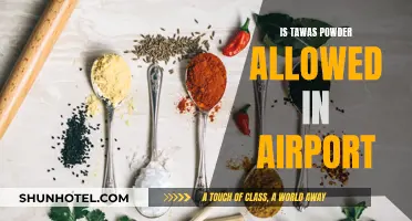 Traveling with Tawas Powder: Airport Security Rules