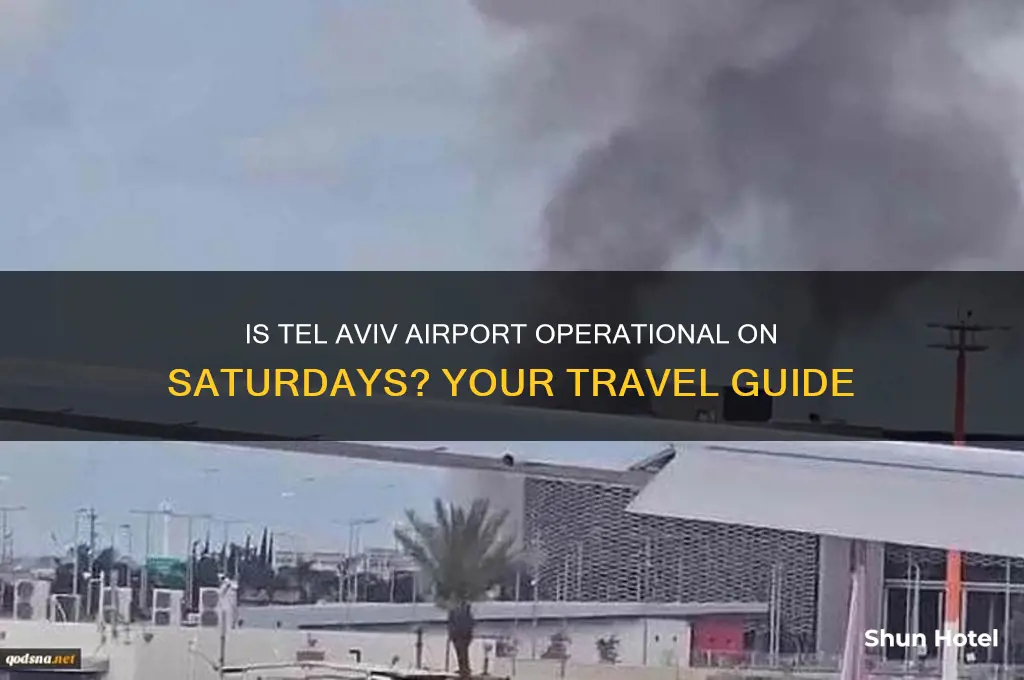 is tel aviv airport open on saturday