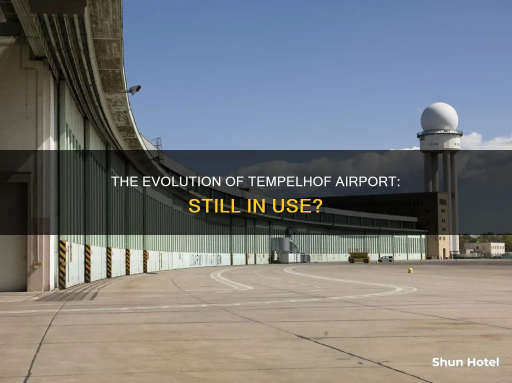is tempelhof airport still in use