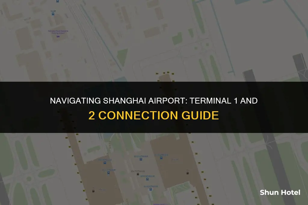 is terminal 1 and 2 connected in shanghai airport