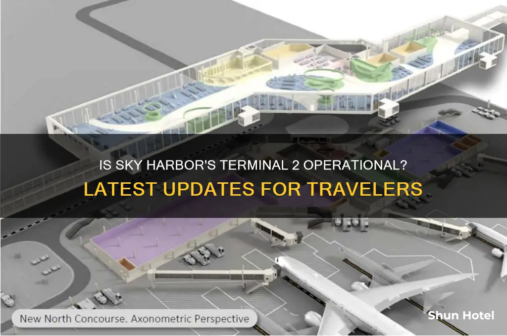 is terminal 2 still open at sky harbor airport