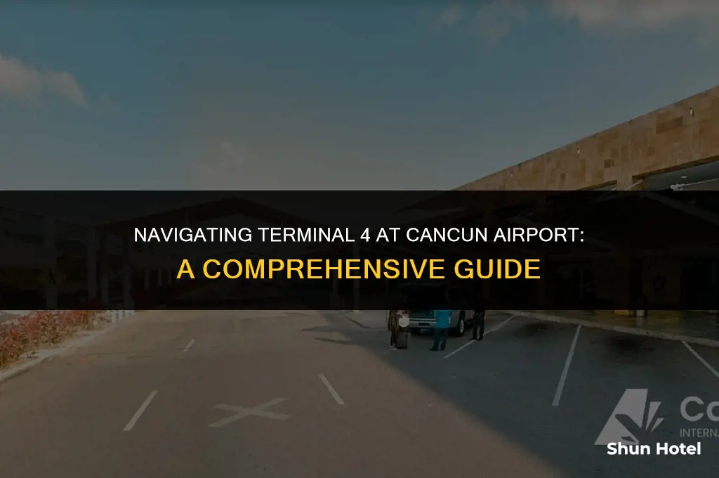 is terminal 4 in cancun airport easy to navigate
