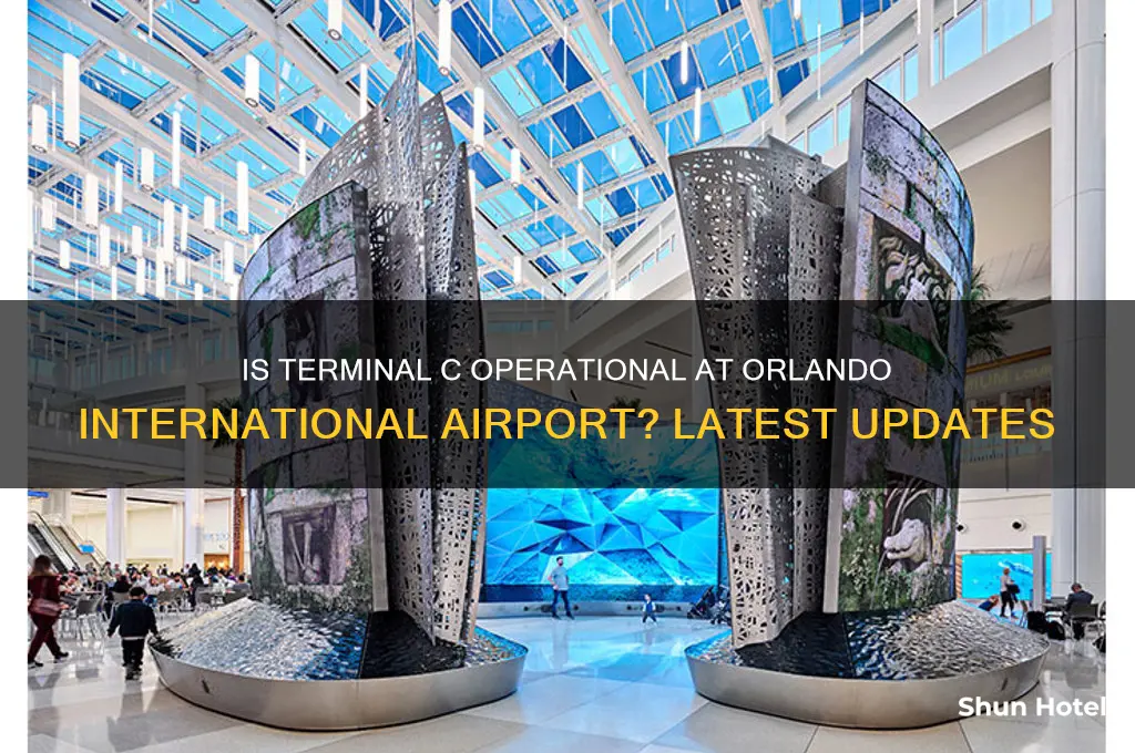 is terminal c open at orlando international airport