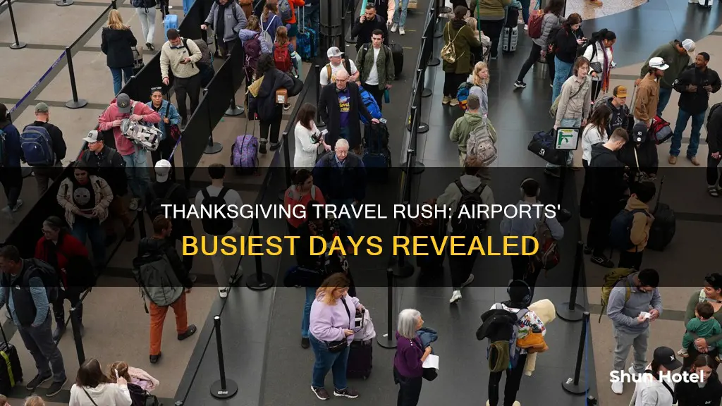 is thanksgiving a busy airport day