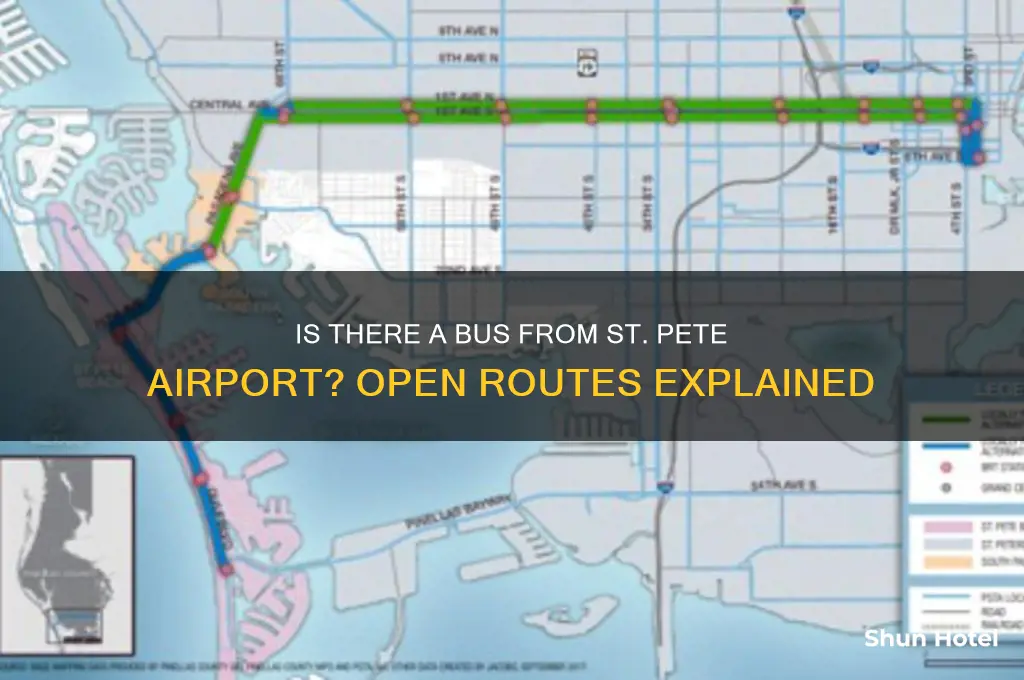 is the a bus from st pete airport open
