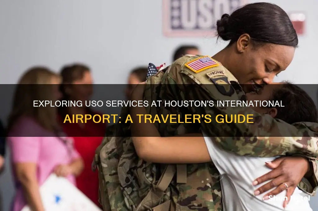 is the a uso in international houston airport