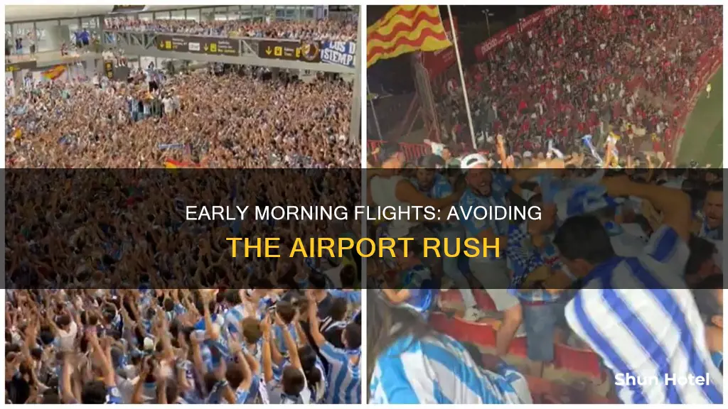 is the airport busy at 5am