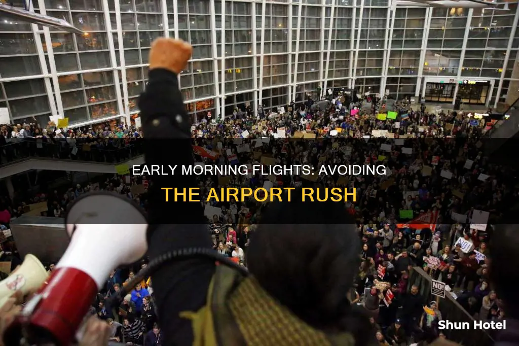 is the airport busy at 6am