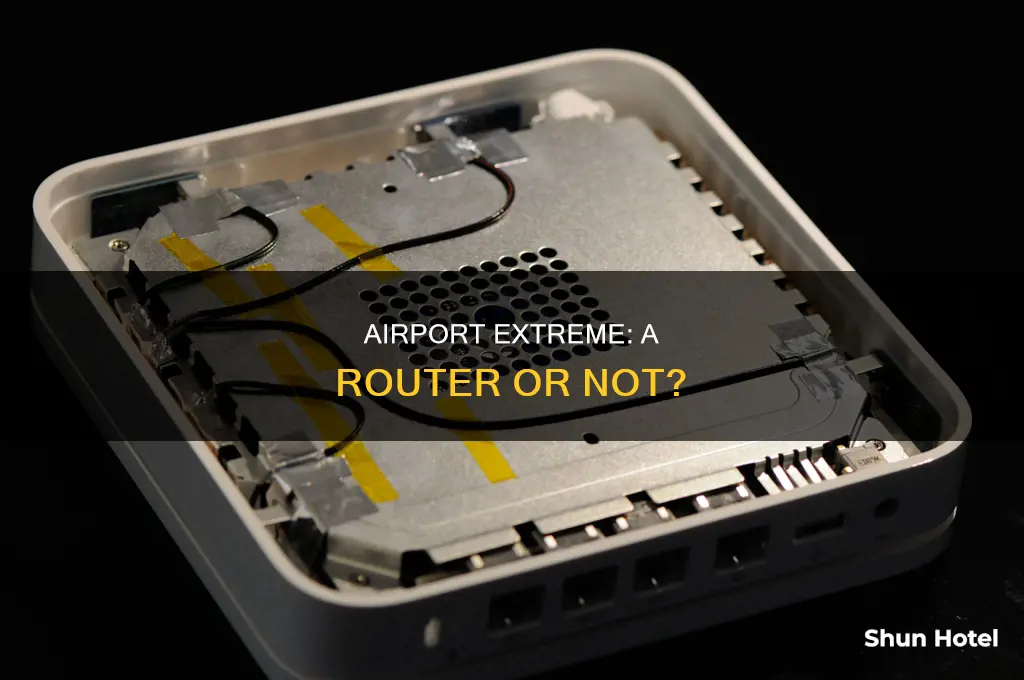 is the airport extreme a router