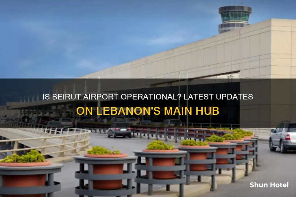 is the airport in beirut lebanon open