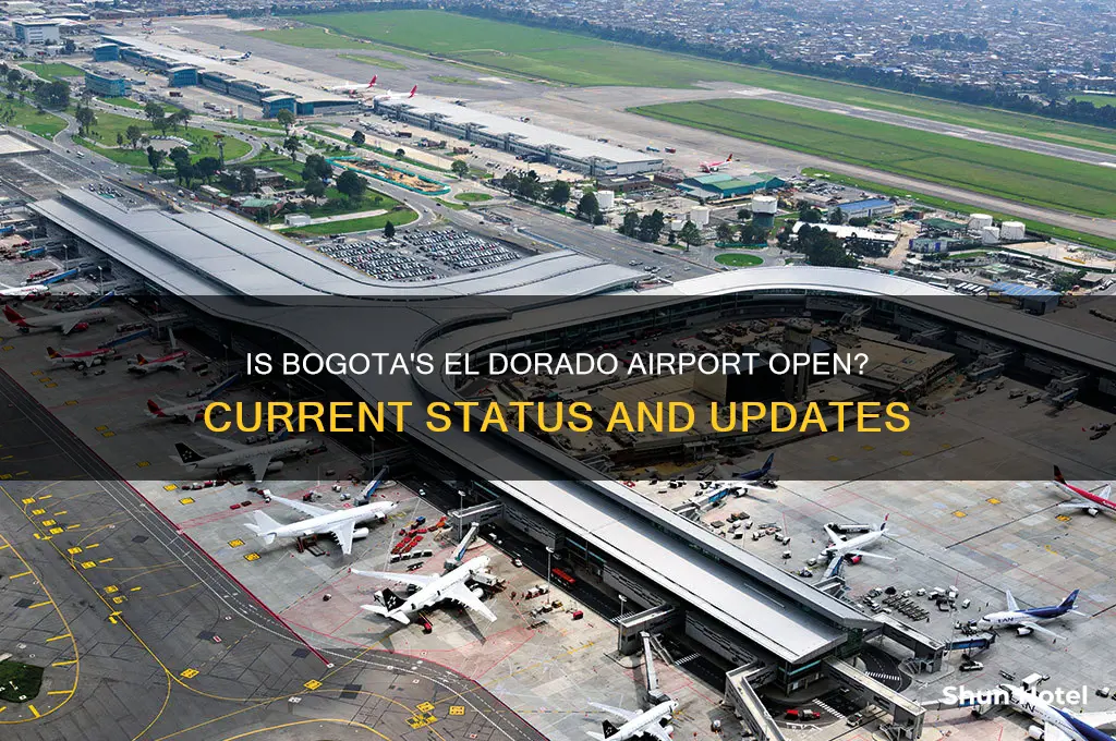 is the airport in bogota colombia open