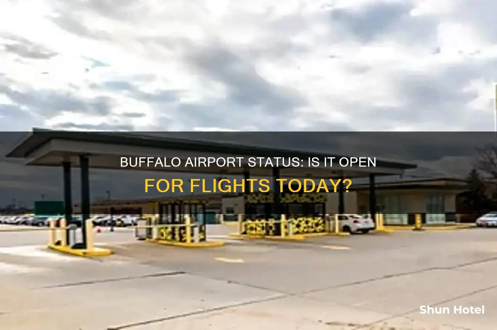 is the airport in buffalo open