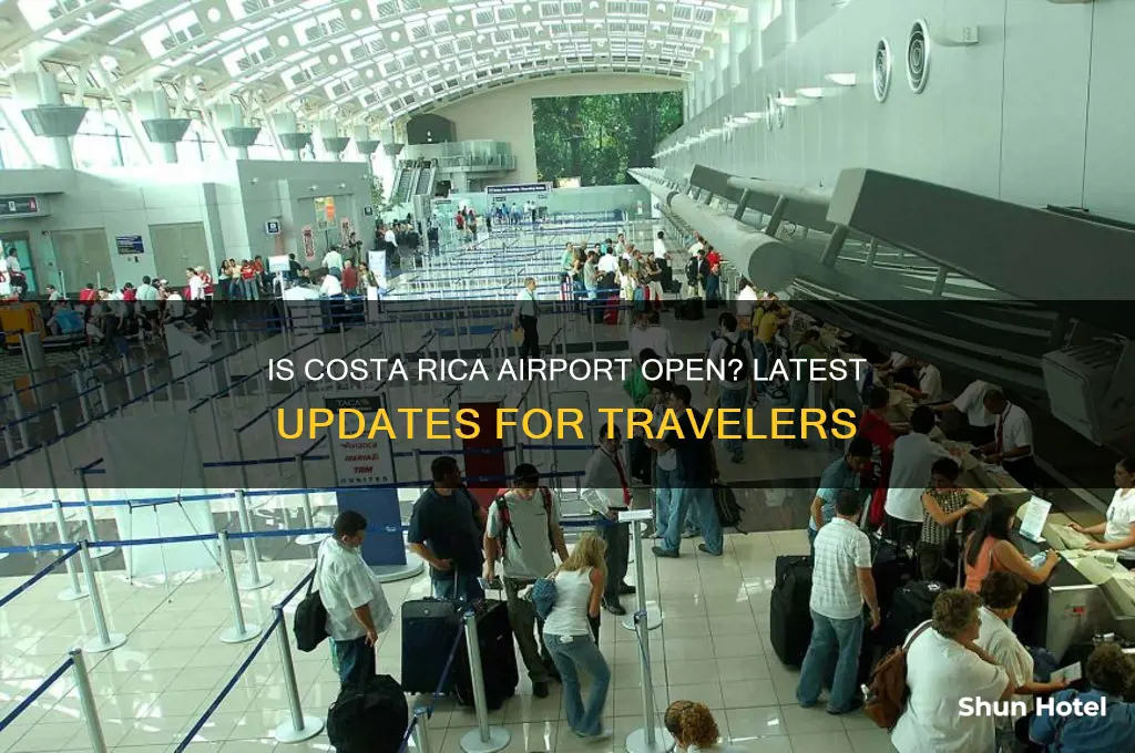 is the airport in costa rica open