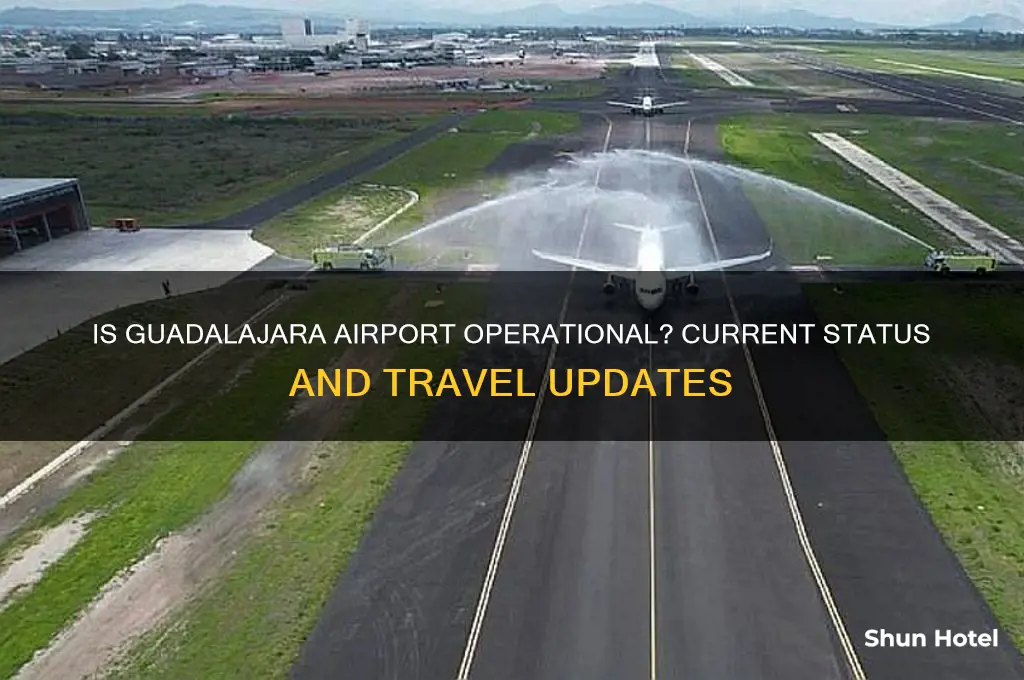 is the airport in guadalajara open
