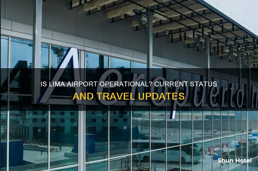 is the airport in lima open