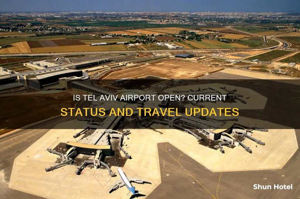 is the airport in tel aviv open