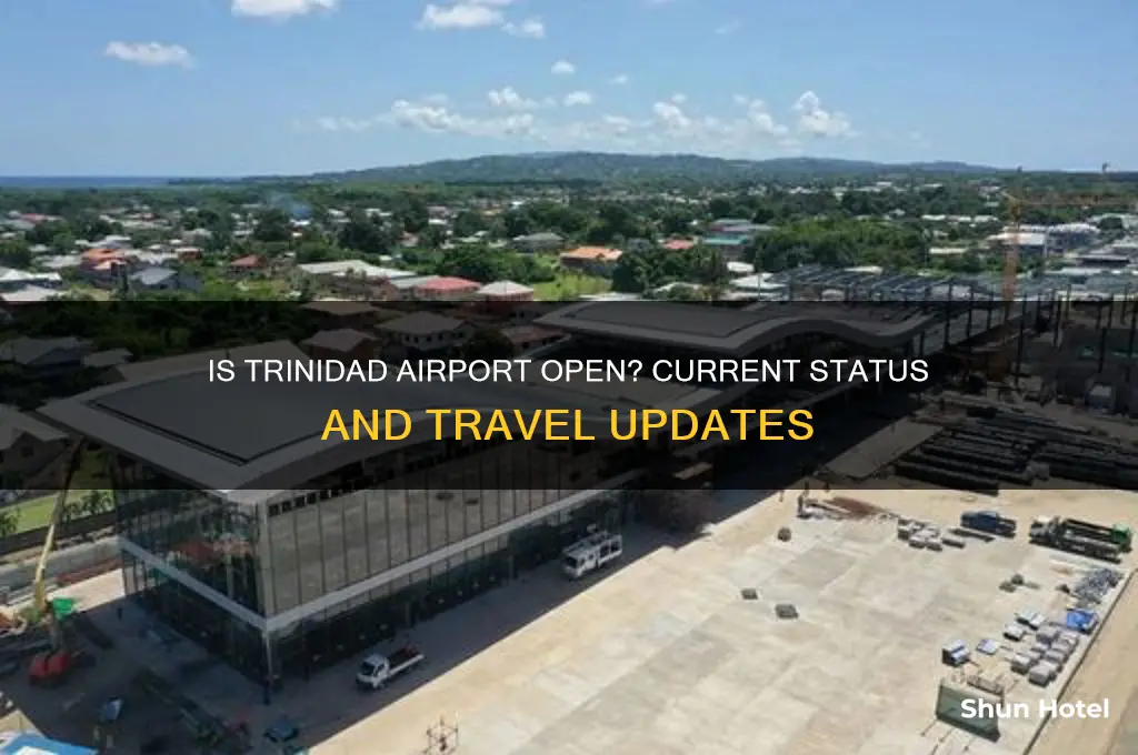 is the airport in trinidad open