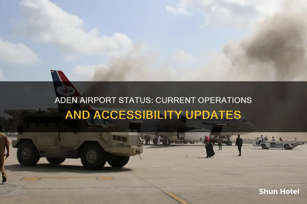 is the airport open in aden