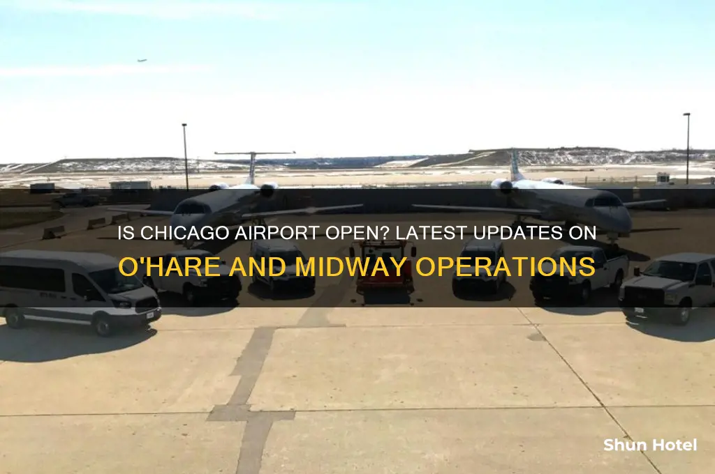 is the airport open in chicago
