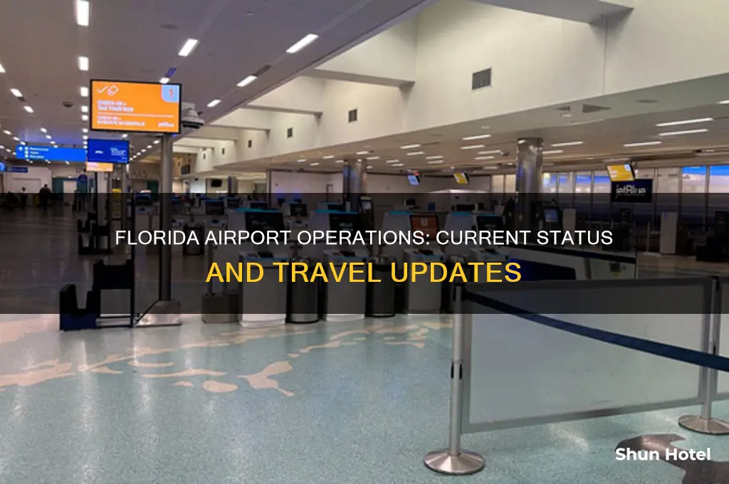 is the airport open in florida