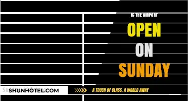 Is the Airport Open on Sunday? Your Weekend Travel Guide