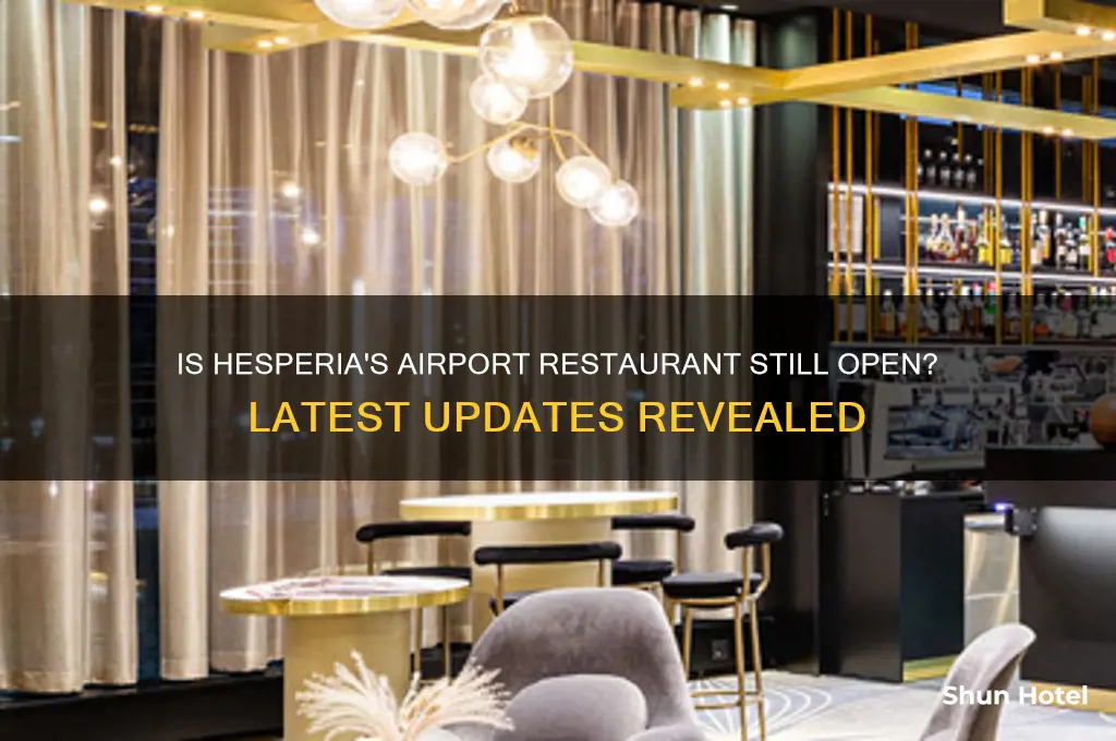 is the airport restaurant in hesperia still open