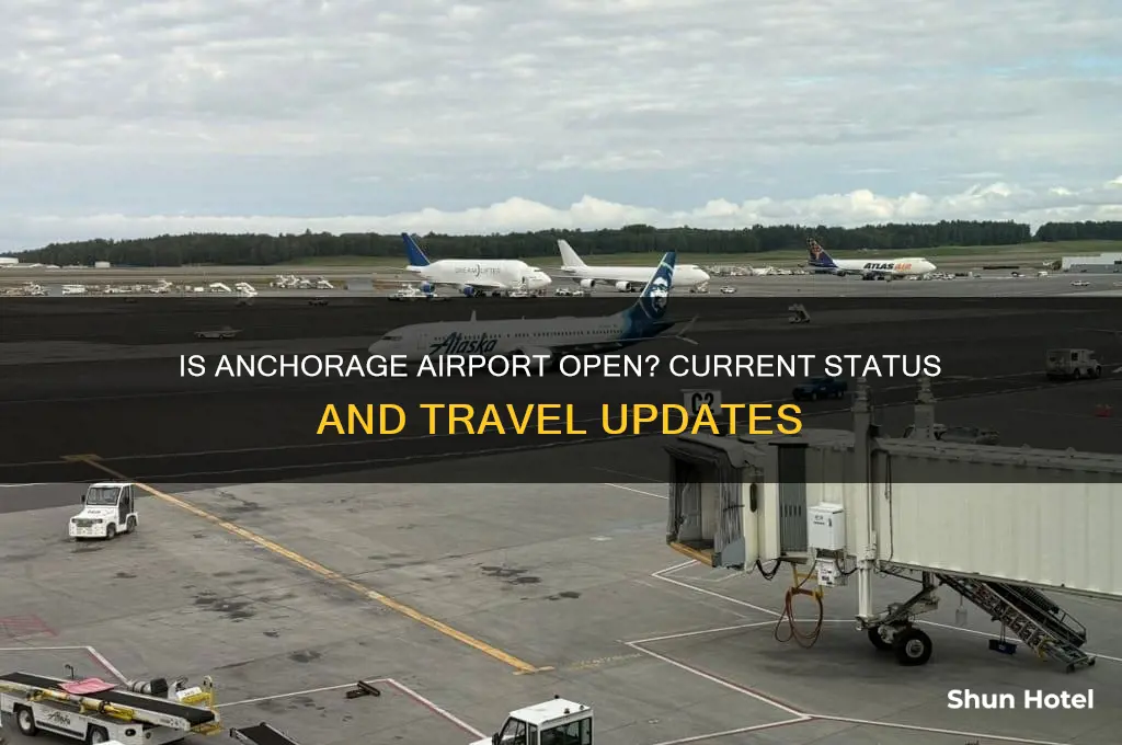is the anchorage airport open