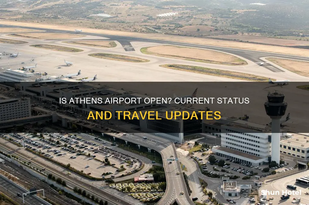 is the athens airport open