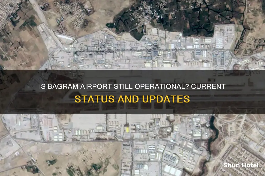 is the bagram airport still open