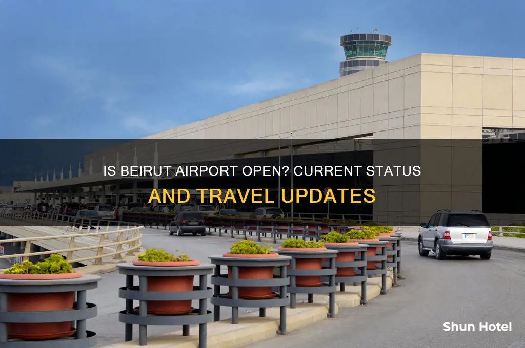 is the beirut airport open