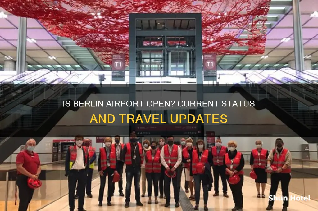 is the berlin airport open