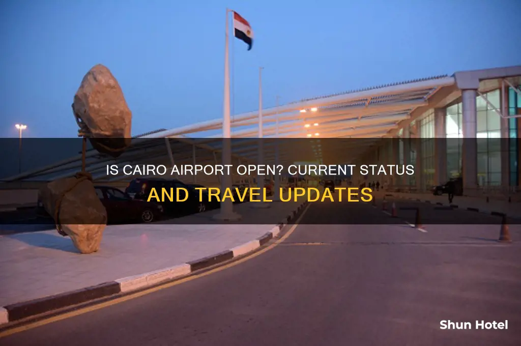 is the cairo airport open