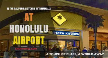 Exploring Honolulu Airport: California Kitchen's Terminal 2 Presence