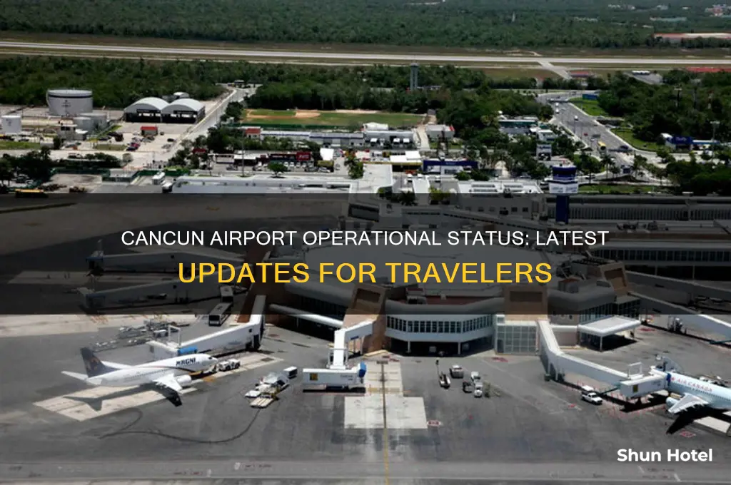 is the cancun airport open