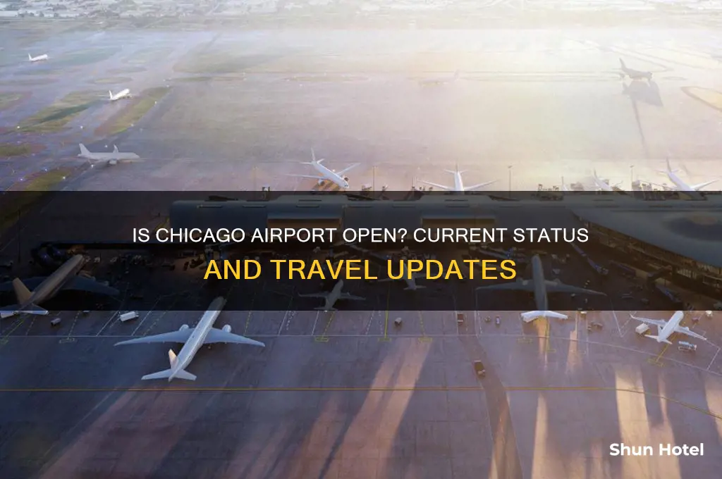 is the chicago airport open