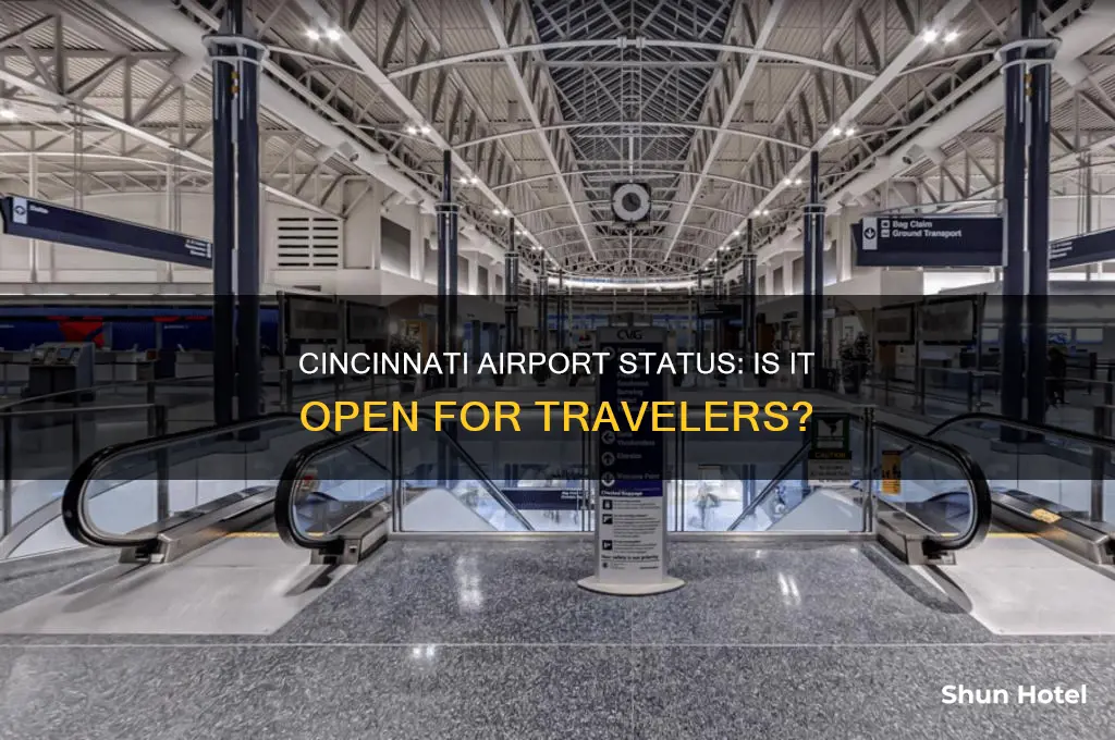 is the cincinnati airport open