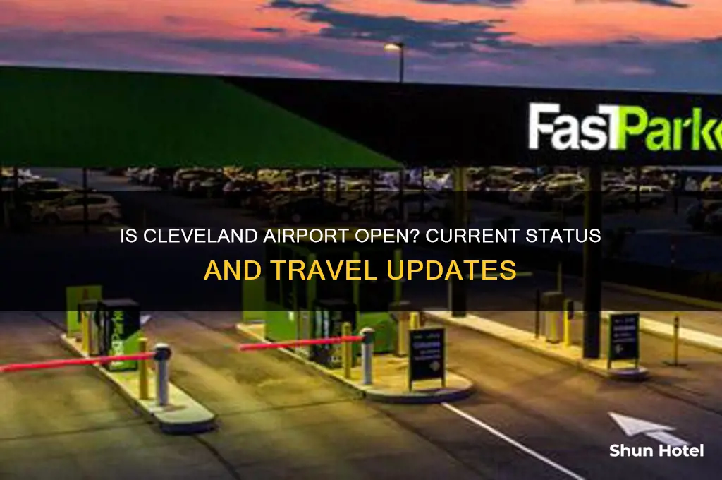 is the cleveland airport open