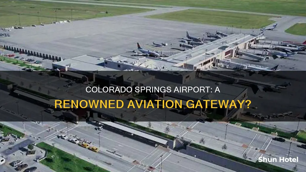 is the colorado springs airport famous